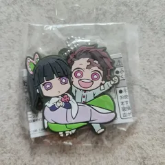 鬼滅の刃 竈門 炭治郎 栗花落 カナヲ コラボ ラバーストラップ