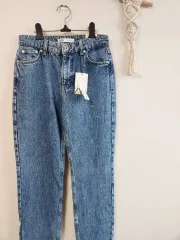 新品 ZARA(ザラ) ストレートフィット デニム パンツ 26