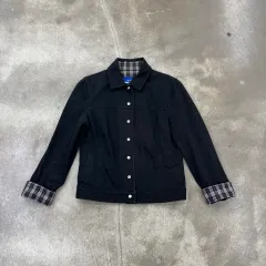 バーバリー ブルーレーベル デニム ジャケット ノヴァチェック 裏地