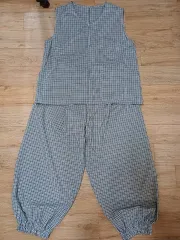 新品 ギンガムチェック 上下 セット