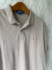 ポロ ベージュ ポロTシャツ クラシックフィット L