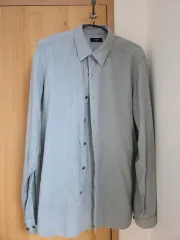 Theory(セオリー) メンズ リネンシャツ カーキグリーン