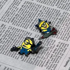 セット) ユニバーサルスタジオ 正規品 ミニオンズ バッジ ピン バッチ