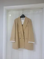 ボブ レタリング 麻 ジャケット システム マイン サテン