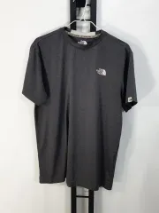 THE NORTH FACE(ザノースフェイス) 半袖Tシャツ ラウンド 機能性 チャコールグレー グレー m