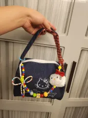 新品) ハローキティバッグ+キーホルダーセット