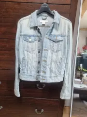 H&M デニムジャケット サイズ S ライトブルー