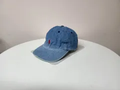 帽子) ポロラルフローレン デニム ボールキャップ