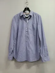 6 ) トミーヒルフィガー ストライプ 長袖 シャツ