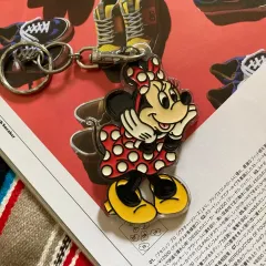 オールド ヴィンテージ Disney(ディズニー) ミニーマウス キーリング キーチェーン キーホルダー アクセサリー 小物