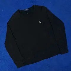 ポロラルフローレン ポニー ブラック スウェット