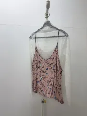 フィッシュネットブラウスビスチェセット