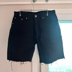 LEVI'S(リーバイス) 502 黒 カッティングジーンズ