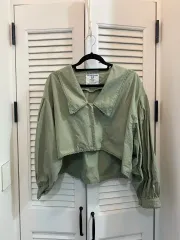 ELF ヴィンテージ ブラウス ショート ジャケット