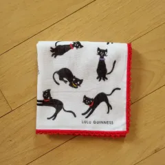 日本からの輸入 ルルジン 猫 ハンカチ