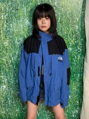 THE NORTH FACE(ザノースフェイス) 必須アイテム 青 ゴアテックス ウインドブレーカー ジャケット S