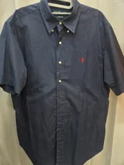 ポロ Ralph Lauren(ラルフローレン) ネイビー 半袖 シャツ