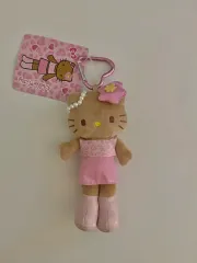 正規品ハローキティ Sanrio(サンリオ) レオパード(호피) キーホルダー ロング フィギュア キーリング