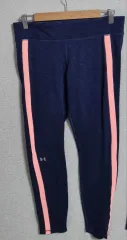L ) UNDER ARMOUR(アンダーアーマー) ネイビー レギンス