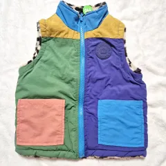 日本 BABY DOLL ベビードール リバーシブル ベスト キッズ 110 新品