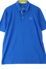 （ L ー 2XL ） Nike(ナイキ） 半袖 カラー Tシャツ オーバーサイズ 機能性 ブルー- 1442F