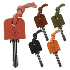 【数量限定】[HUKURO] 5色セット キーカバー プチギフト キーキャップ 本革 栃木レザー 結婚式 退職 キーケース 日本製 メンズ レディース フクロ