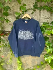 90s fruit of the loom 50/50 プリンティング スウェットシャツ