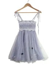 SECRET HONEY 蝶 パッチ ワンピース 25090427