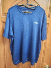 THE NORTH FACE ザノースフェイス 機能性 半袖 Tシャツ ネイビー 105