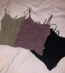 ason(アズオン) ノースリーブ 紫