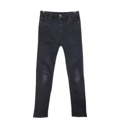 RE ： EDIT ヴィンテージ 黒 デニム 30 インチ ブラックデニム スキニーパンツ