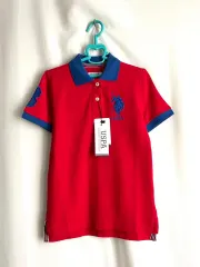 新品 U S POLO ASSN ポロ アッセン キッズ 半袖 ポロシャツ 7 (