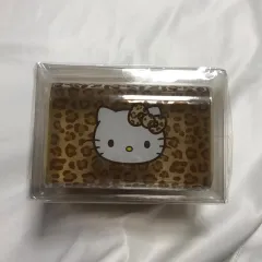 hello kitty(ハローキティ) ブラウン レオパード 小物 ケース 収納ボックス