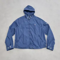 ヴィンテージ POLO RALPH LAUREN(ポロラルフローレン) ユーティリティー ウインドブレーカー ジャケット ー L POLO オールドポロ