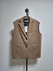 新品 ZARA(ザラ) オーバーサイズ ベスト S