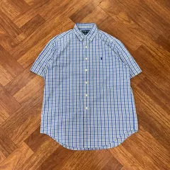 L （ 105 ） ポロ Ralph Lauren(ラルフローレン) クラシックフィット チェック シャツ