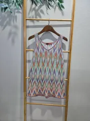 CAPERDONI ノースリーブ ニットTシャツ