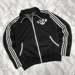 adidas(アディダス) ジャージ クラブ オーバーサイズ 3本線 オールドスクール トラックトップス ジャケット