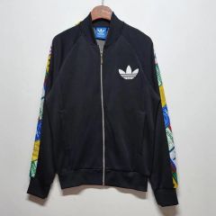 adidas(アディダス) ADIDAS ファイヤーバード ジャージ トレーナー トラックトップス ジャケット 黒 L