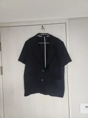 半袖 黒 ブレザー ジャケット