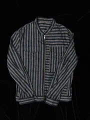 ヴィンテージ 青 ストライプ ジャケット