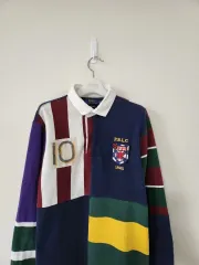 ポロ Ralph Lauren(ラルフローレン) ラグビー Tシャツ （ L