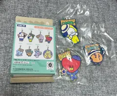日本 LINE FRIENDS BT21 一番くじ ラバーキーホルダー SHOOKY CHIMMY TATA 未開封