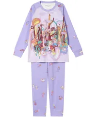 新品 Wacoal RELAX＆SLEEP(ワコール リラックス&スリープ)ツモリチサト パジャマ 綿100%(本体) スムース素材 長袖 長ズボン UDX590 tsumori chisato SLEEP PU M