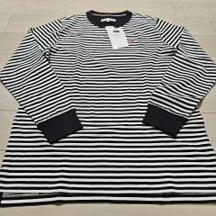 U.S. POLO ASSN. ストライプ 長袖 Tシャツ M 新品