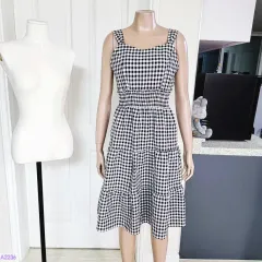 --- 5 000 一---( 44 サイズ ウエスト ウエストシャーリング ワンピース 2236