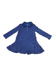 ポロ Ralph Lauren(ラルフローレン) ネイビー ドット 女児 ワンピース 24m