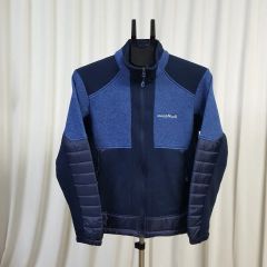 モンベル 起毛 フリース ブルー 100