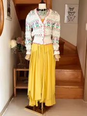 ヴィンテージ フラワー 刺繡 カーディガン ZARA(ザラ)