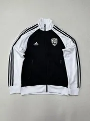 レア物) 超レア adidas ブラック ホワイト 白黒 ジャージ 95